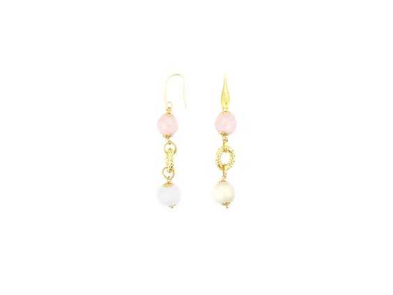 Orecchini 4US: Cesare Paciotti Donna Primavera Estate 25 in Lega metallica 4UOR7907W - 4UOR7907W